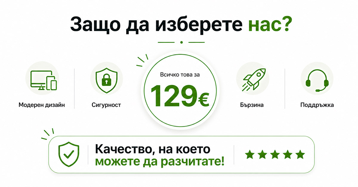 Защо да изберете нас